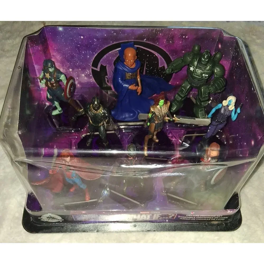 Disney Marvel Studios What If...? Deluxe Figurine Set